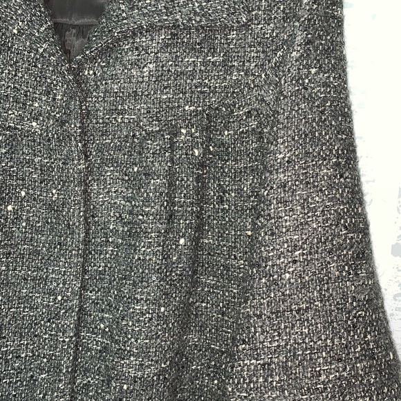 Lafayette 148 New York Tweed Poncho Jacket - Picture 2 of 5